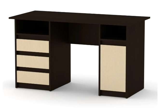 Стіл письмовий Компаніт Декан-2 венге